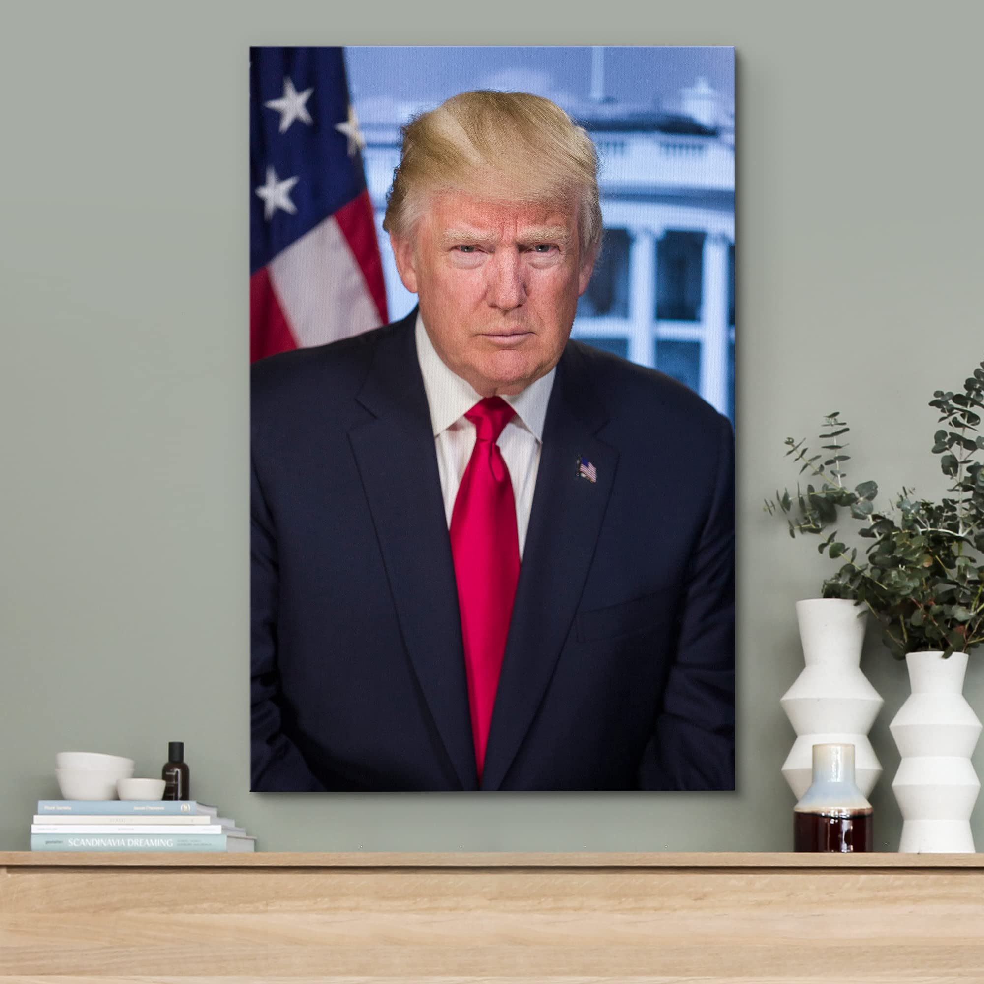 Amazon.co.jp: wall26 - ドナルド・トランプのポートレート (45th